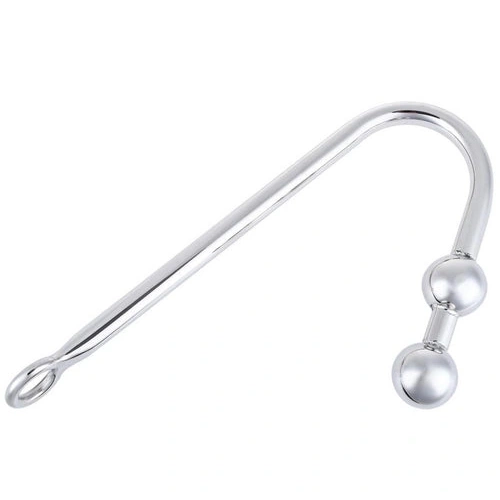 Anal Hooks Balls Steel Anal Two Hook Stainless Pleasurable 4417 0205
